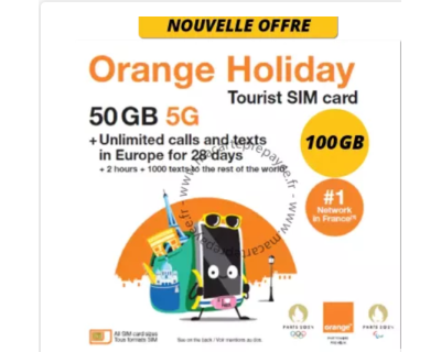 Carte SIM prépayée Orange...
