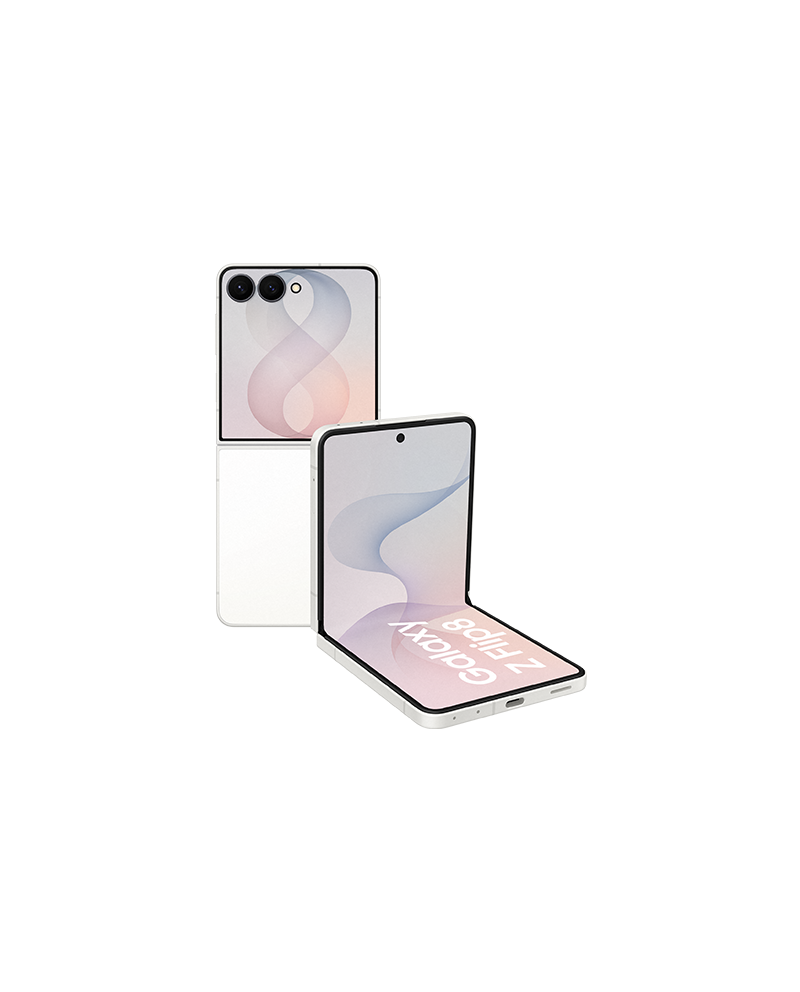 Samsung Galaxy Z Flip8 F776B 5G Double SIM 12 Go de RAM 256 Go - Crème