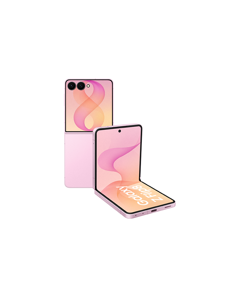 Samsung Galaxy Z Flip8 F776B 5G Double SIM 12 Go de RAM 256 Go - Rose