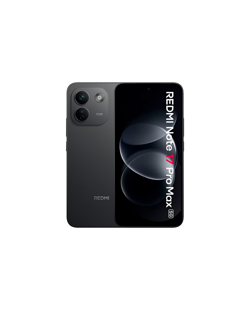 Xiaomi Redmi Note 17 Pro Max 5G 8 Go de RAM 256 Go - Noir