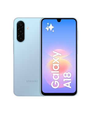 Samsung Galaxy A18 4G A185 Double SIM 4 Go de RAM 128 Go - Bleu clair