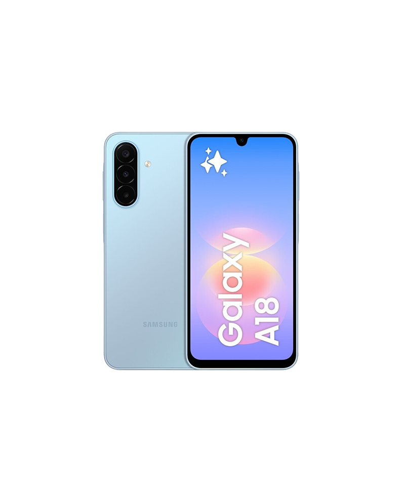 Samsung Galaxy A18 4G A185 Double SIM 4 Go de RAM 128 Go - Bleu clair