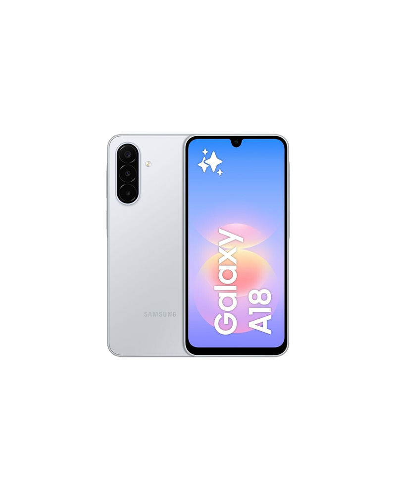 Samsung Galaxy A18 4G A185 Double SIM 4 Go de RAM 128 Go - Argent
