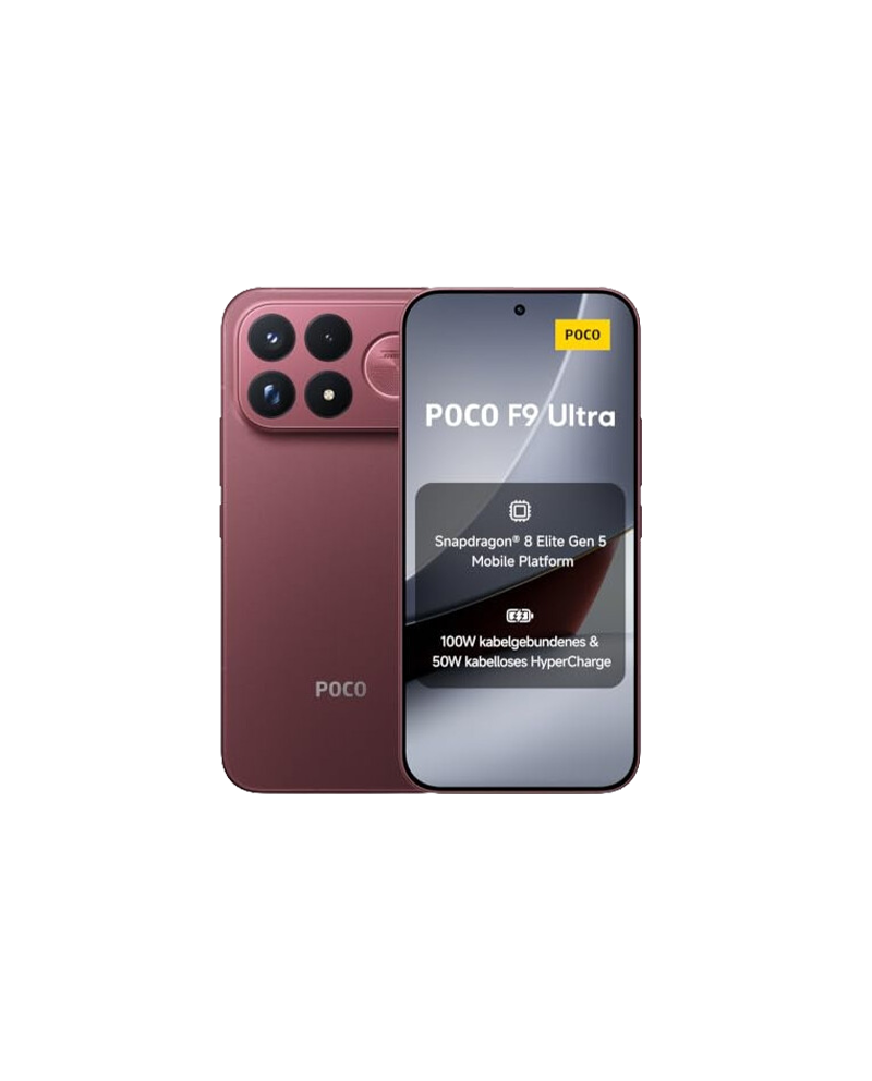 Xiaomi Poco F9 Ultra 5G Dual SIM 12 Go de RAM 256 Go - Rouge