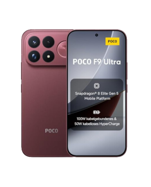 Xiaomi Poco F9 Ultra 5G Dual SIM 16 Go de RAM 512 Go - Rouge