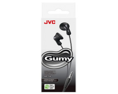 JVC Ecouteurs funs et colorés GUMY NOIR
